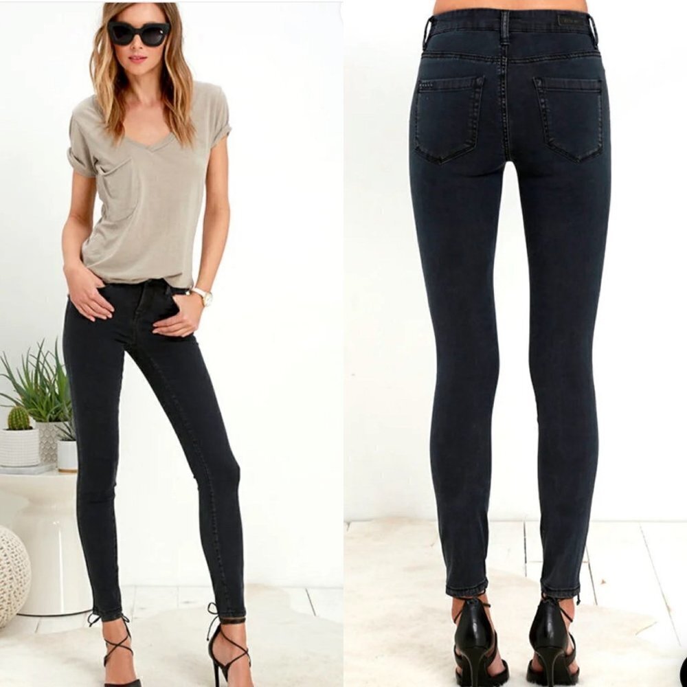 Blank NYC High Rise Black Jeans